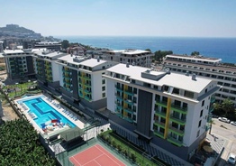 Продажа комфортной квартиры 1+1. 46м2. Аланья, Каргыджак. Konak Terrace 