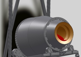 Металлургическая печь роторная наклонная РНП-1, РНП-3, РНП-5, РНП-7