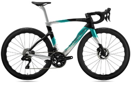 2024 Pinarello Dura Ace Di2 - Nebula Green Silver Road Bike (KINGCYCLESPORT)