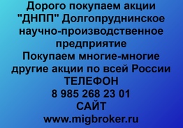 Покупка акций «ДНПП»