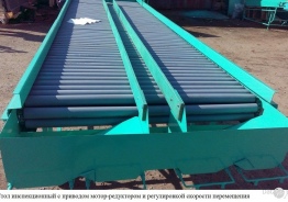 Стол роликовый селекционный для переборки корнеплодов 