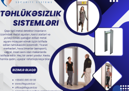 Tehlukesizlik sistemi: qapı tipli metal detektor