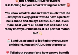 Nail Artist in Cyprus