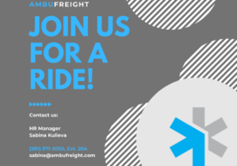 Ambufreight Inc приглашает к сотрудничеству водителей!